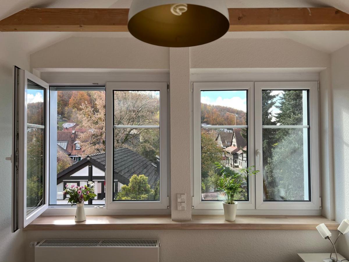 Fewo Brombach - Schoener Altbau Fuer 8 Personen เลอร์ราค ภายนอก รูปภาพ